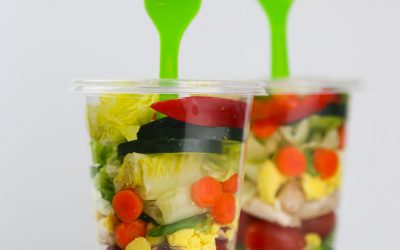 Salad in a Cup – Fun & Easy