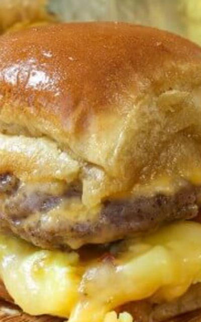 Sausage, Egg and Cheese Sliders for a Crowd